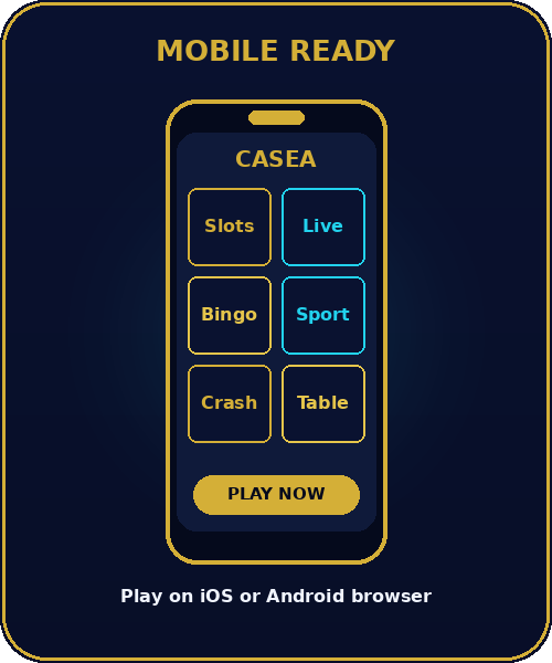 Casea Casino mobile payment interface